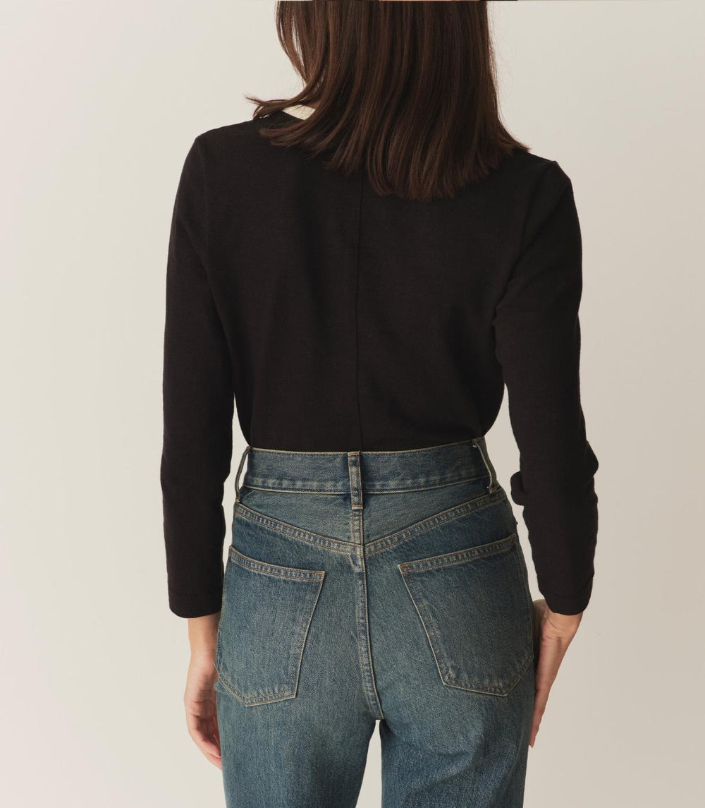 DÔEN Tees | Clover Tee Black - Women