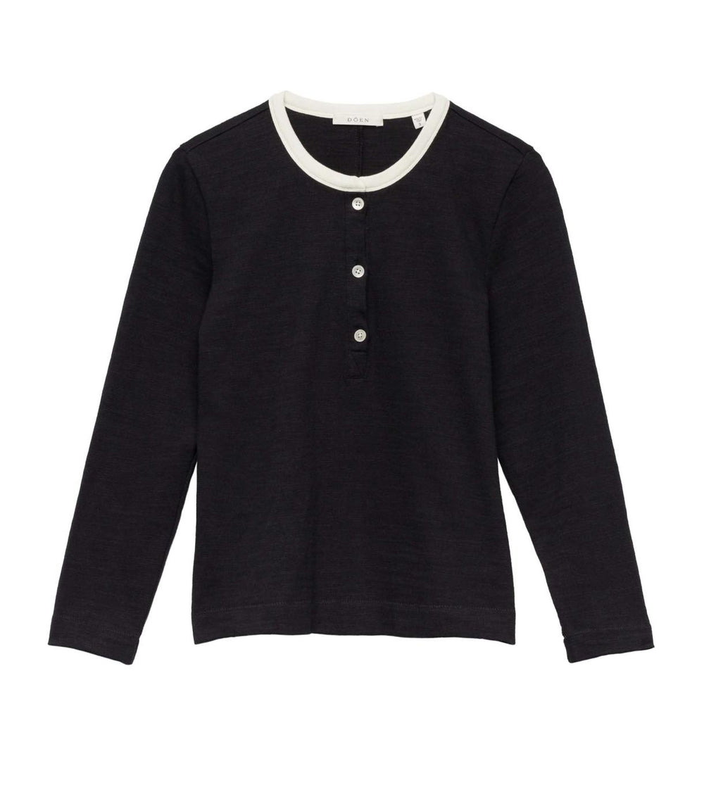 DÔEN Tees | Clover Tee Black - Women