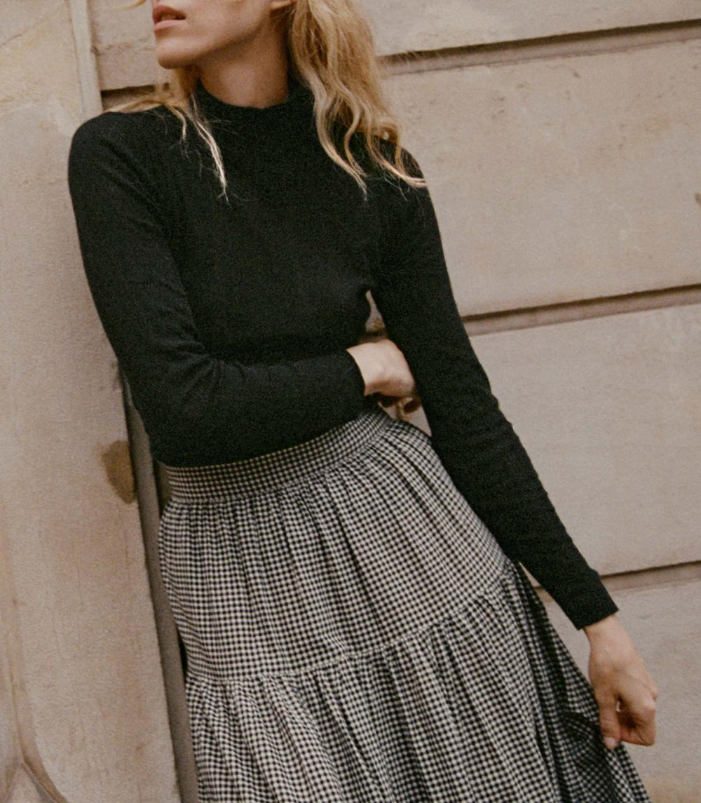 DÔEN Tees | Nessa Tee Black - Women