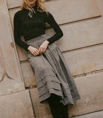 DÔEN Tees | Nessa Tee Black - Women