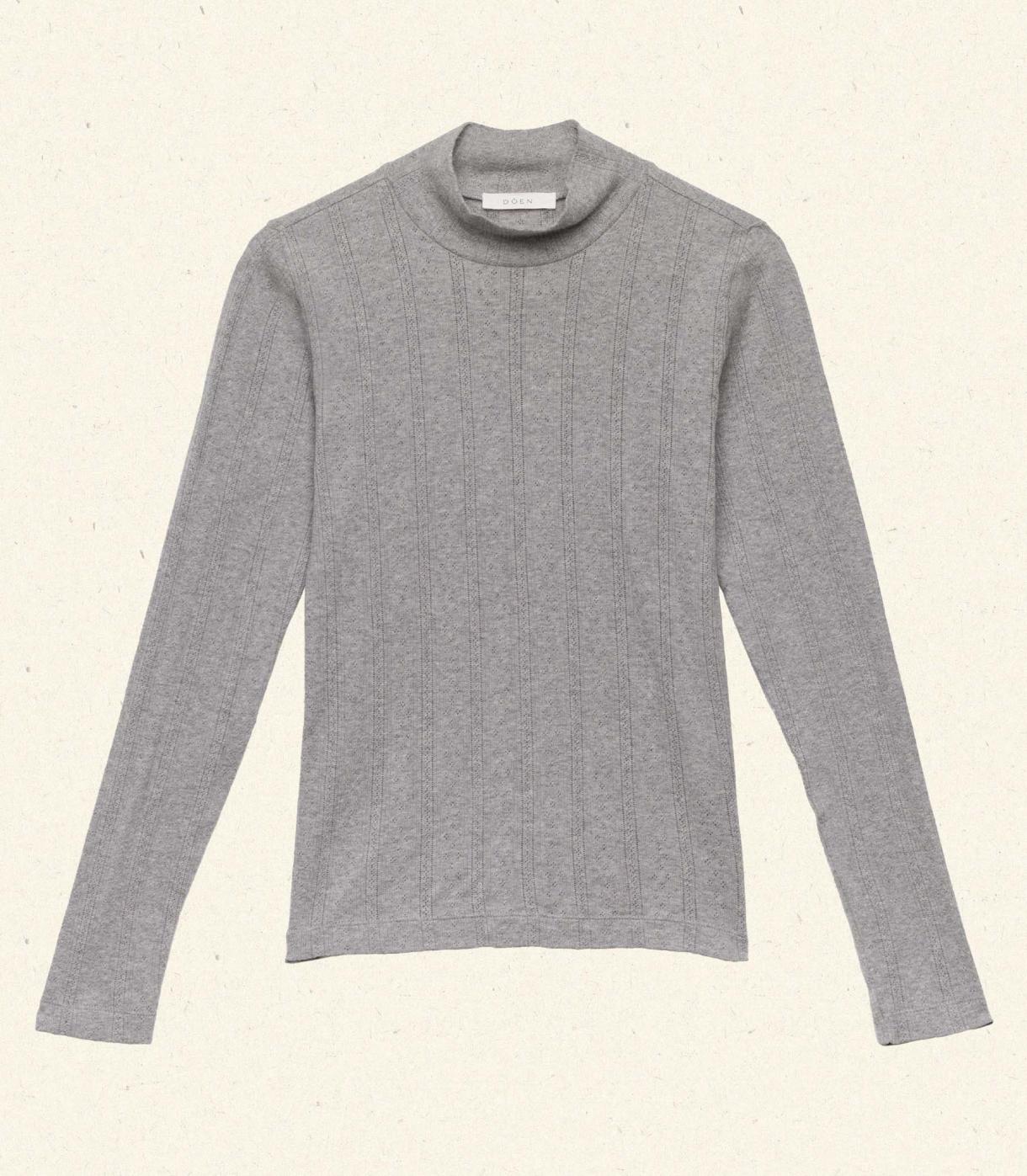 DÔEN Tees | Nessa Tee Heather Grey - Women