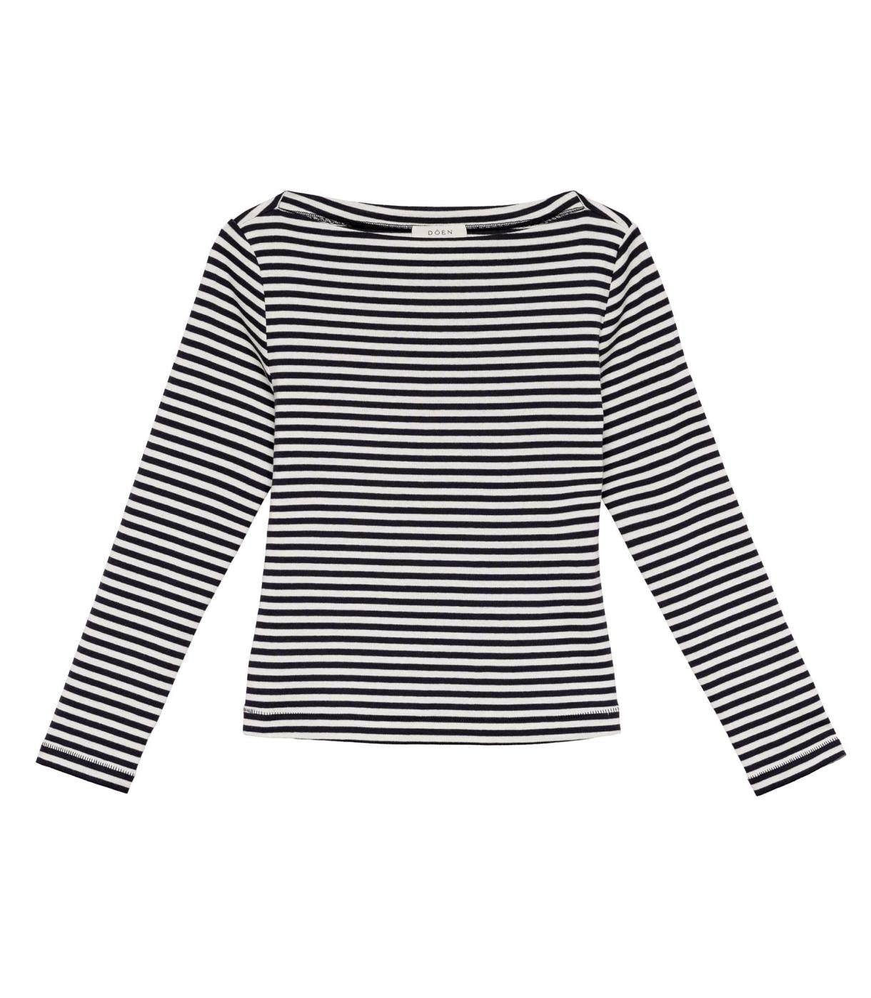 DÔEN Tees | Paulette Tee Nantucket Stripe - Women