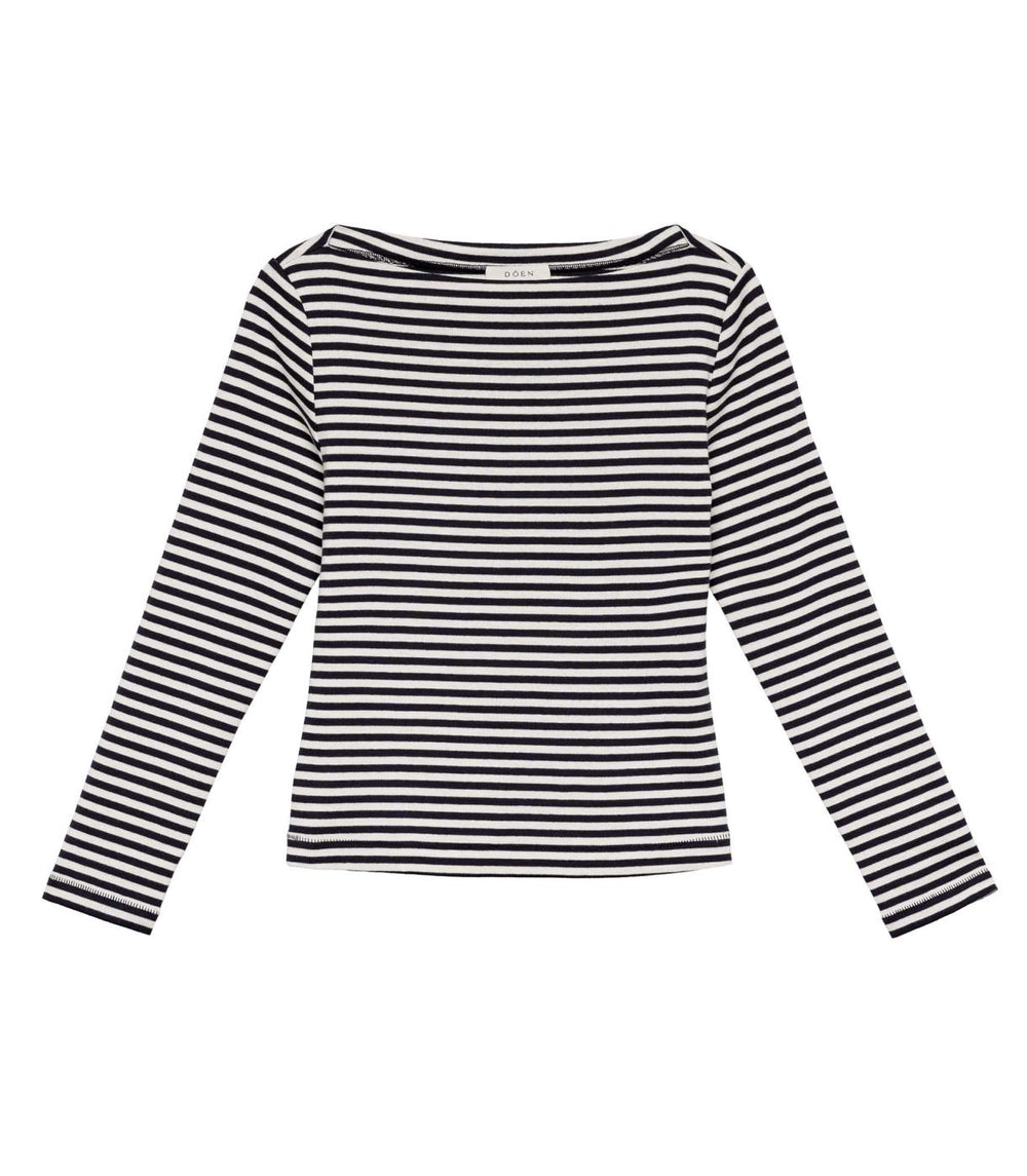 DÔEN Tees | Paulette Tee Nantucket Stripe - Women