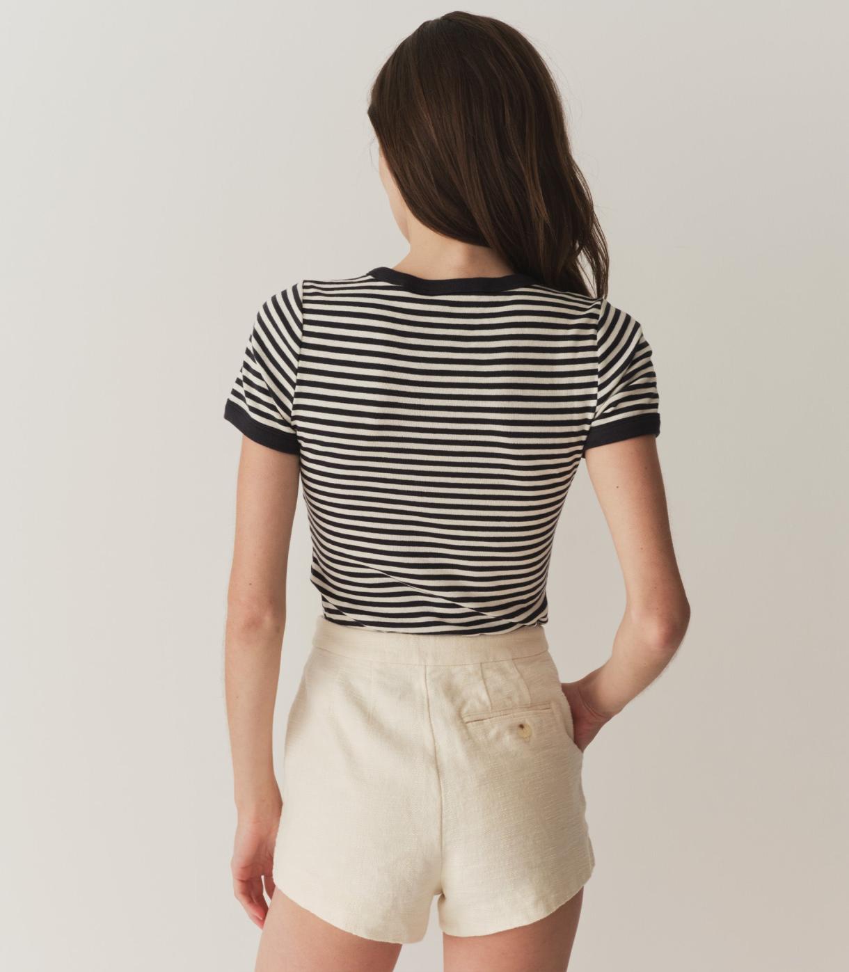 DÔEN Tees | Vivi Tee Nantucket Stripe - Women