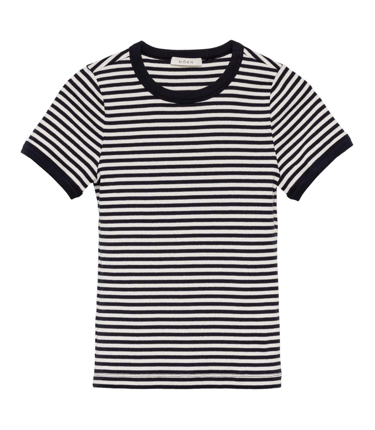 DÔEN Tees | Vivi Tee Nantucket Stripe - Women