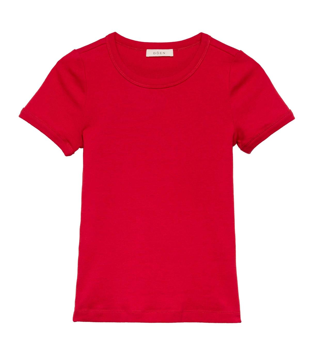 DÔEN Tees | Vivi Tee Scarlet - Women