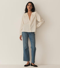 DÔEN Tops | Aster Top Mother Of Pearl - Women