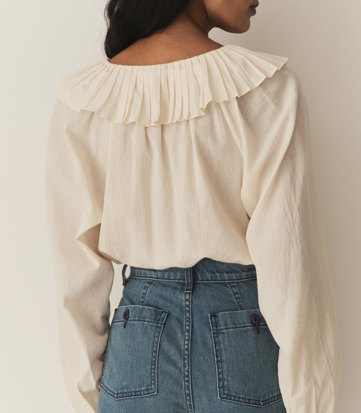 DÔEN Tops | Aster Top Mother Of Pearl - Women