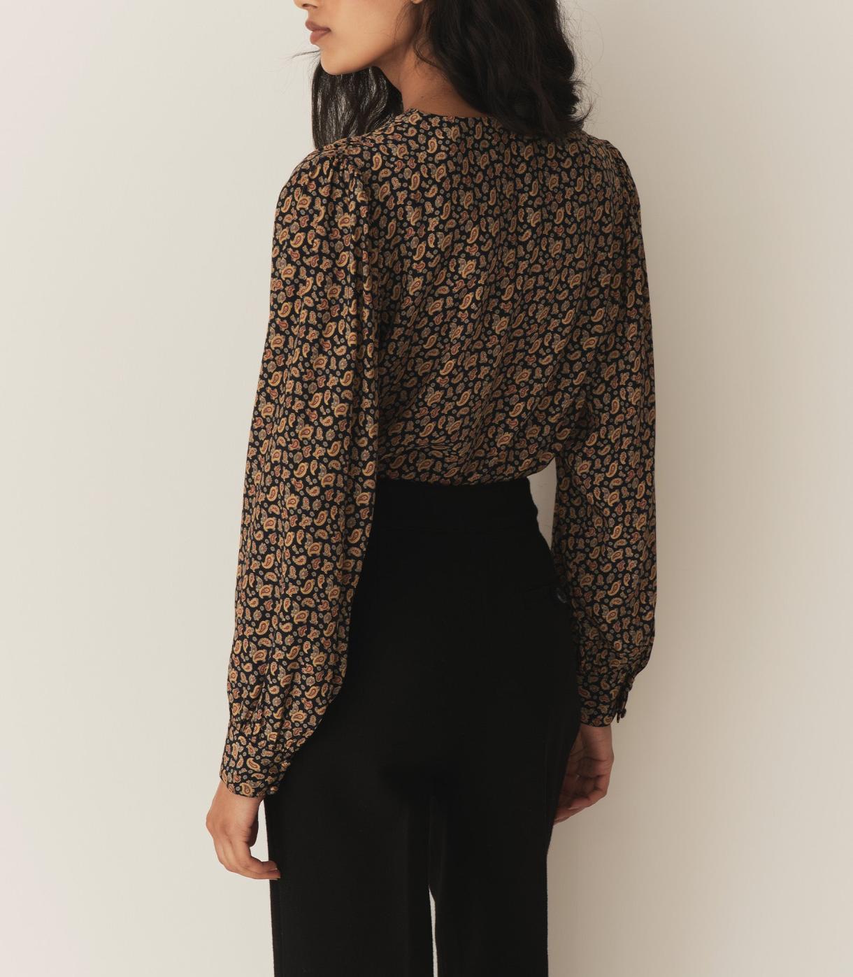 DÔEN Tops | Candace Top Villette Paisley - Women