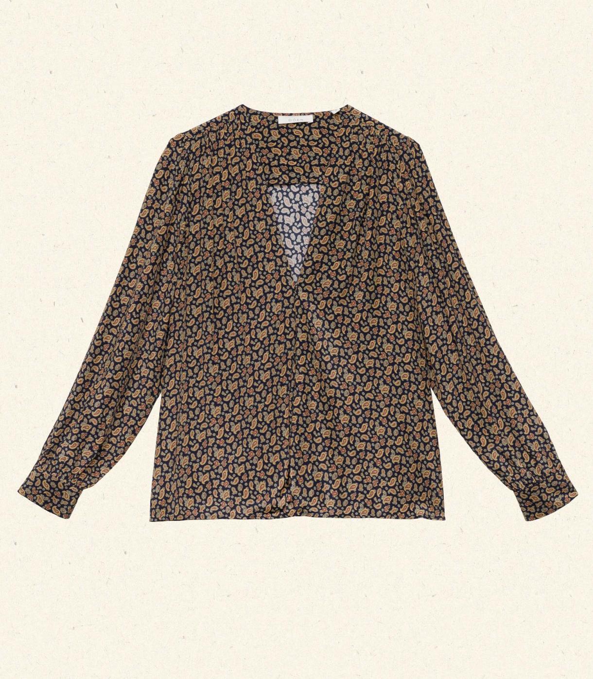DÔEN Tops | Candace Top Villette Paisley - Women