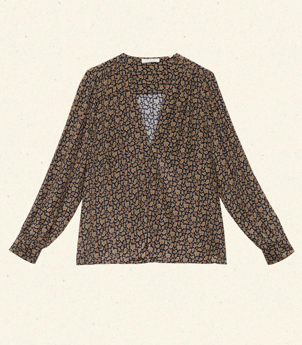 DÔEN Tops | Candace Top Villette Paisley - Women