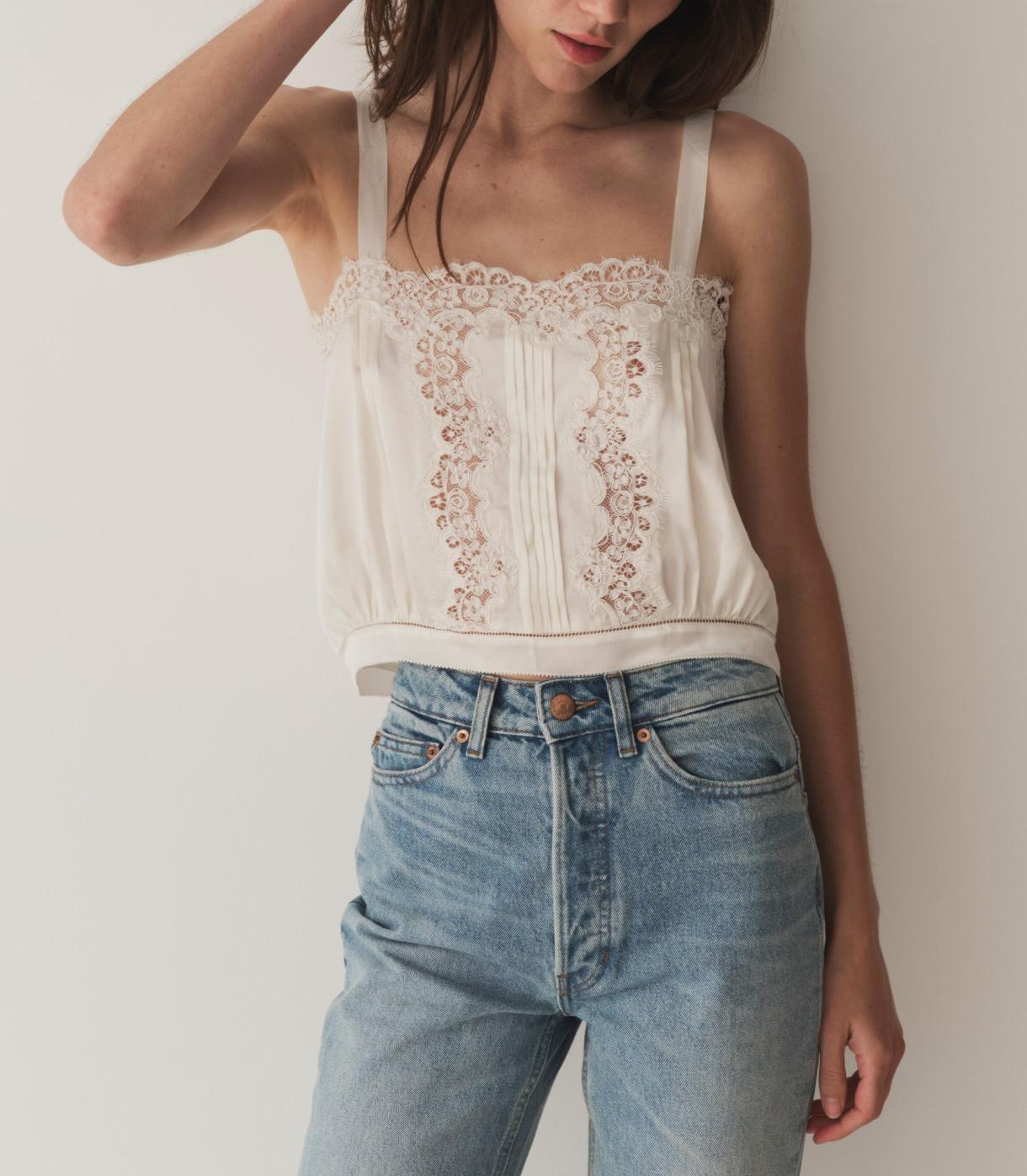 DÔEN Tops | Diya Top Salt - Women