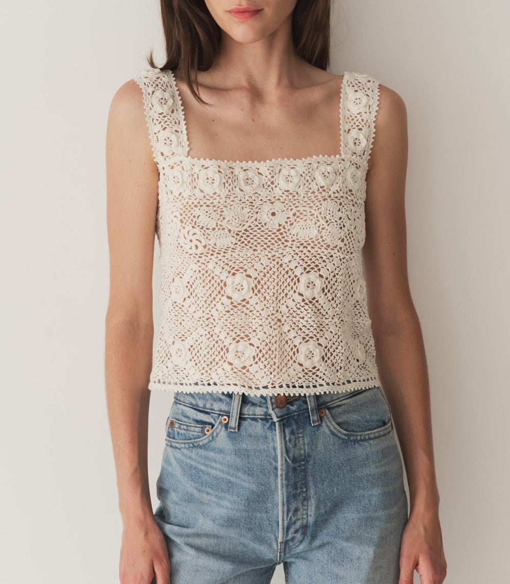 DÔEN Tops | Edwina Top Pearl - Women