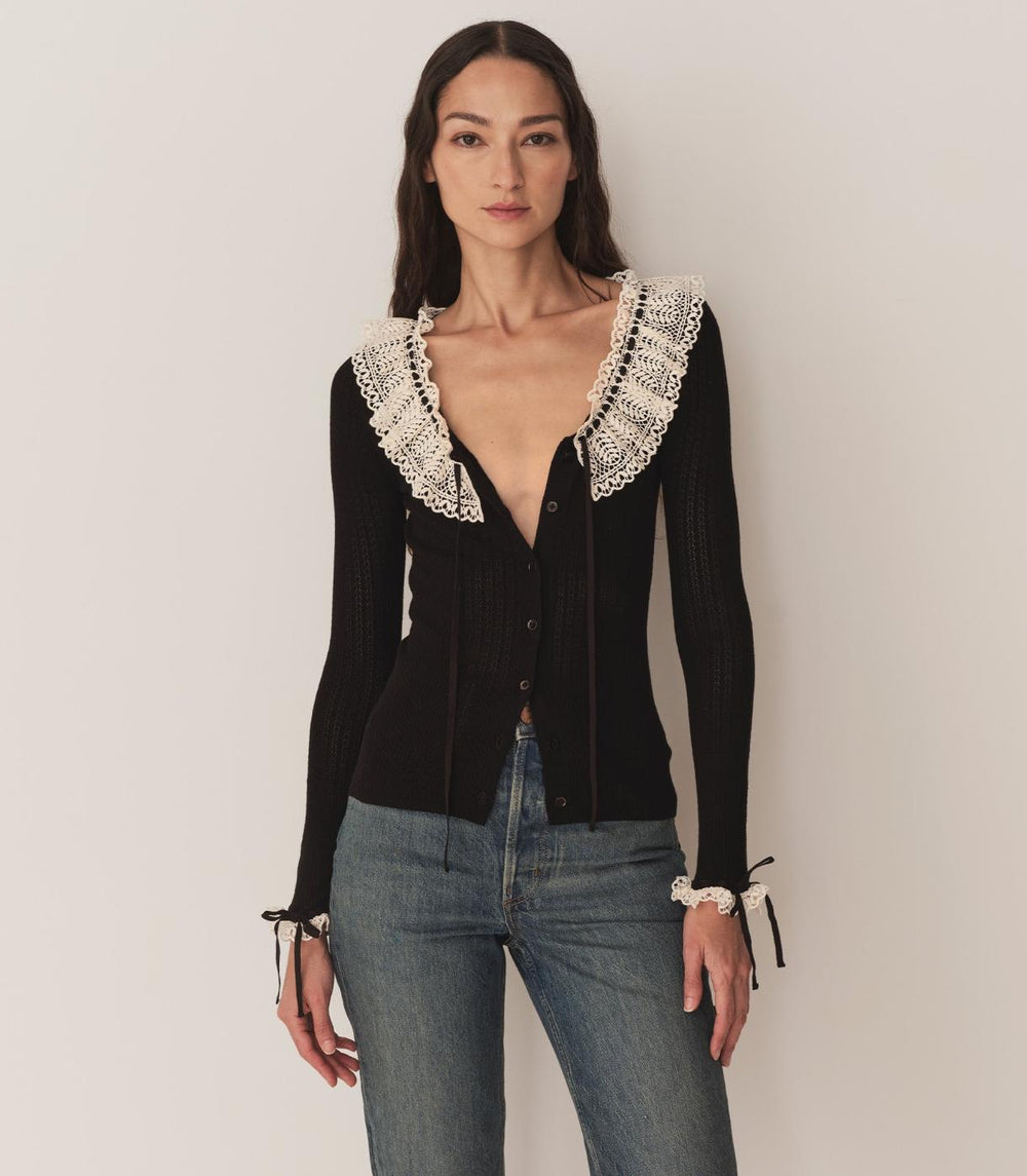 DÔEN Tops | Evette Top Black - Women