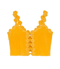 DÔEN Tops | Flores Top Goldenrod - Women