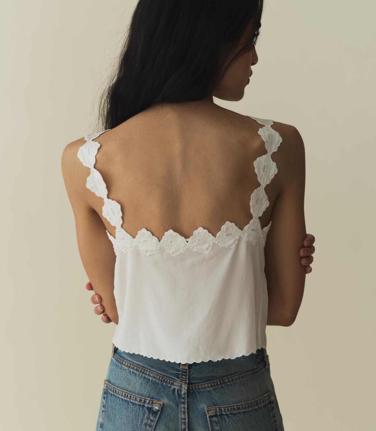 DÔEN Tops | Flores Top Salt - Women