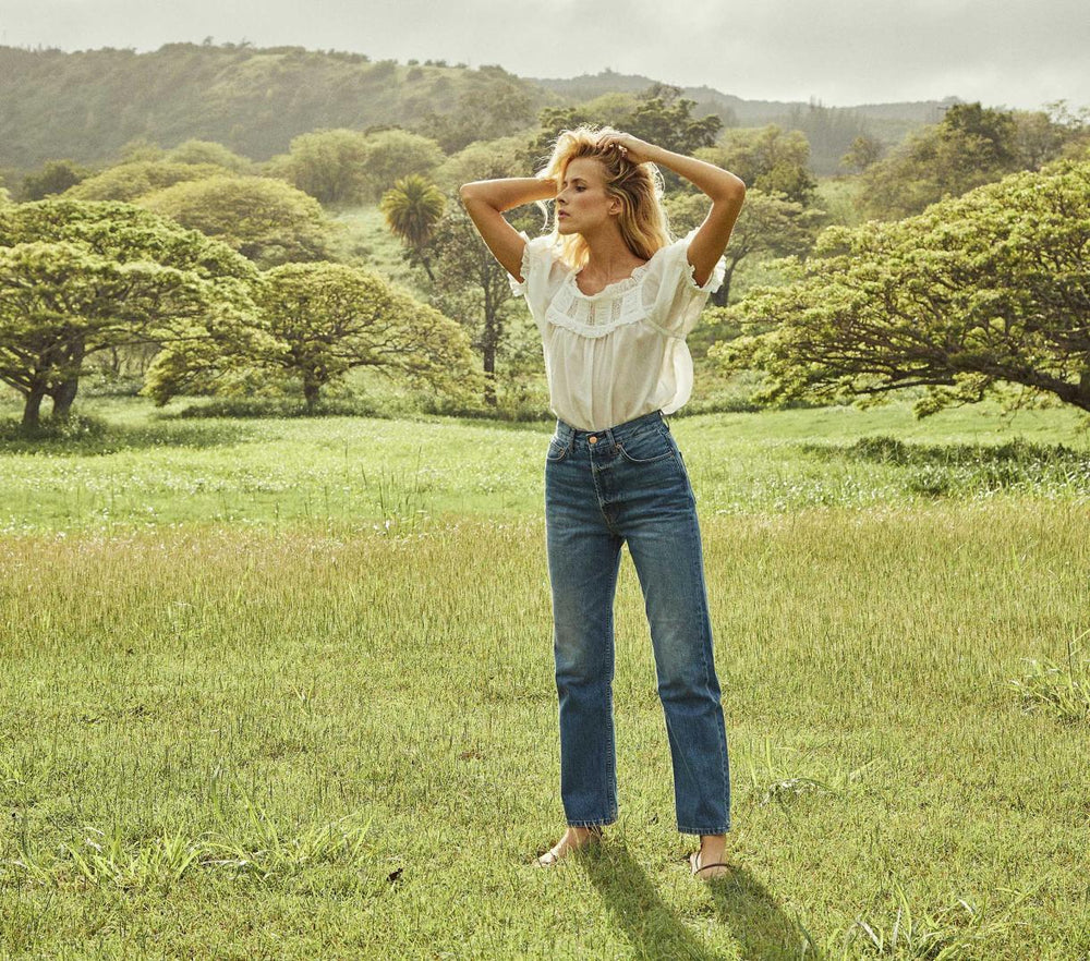 DÔEN Tops | Frances Top Salt Lace - Women