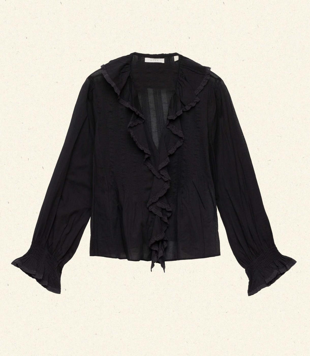DÔEN Tops | Hardy Top Black - Women