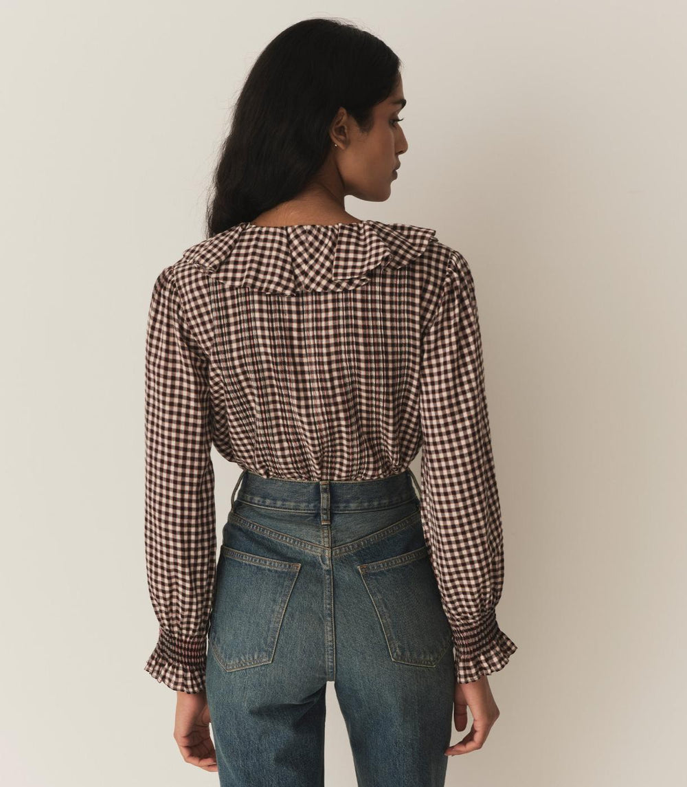 DÔEN Tops | Hardy Top Delphine Plaid - Women