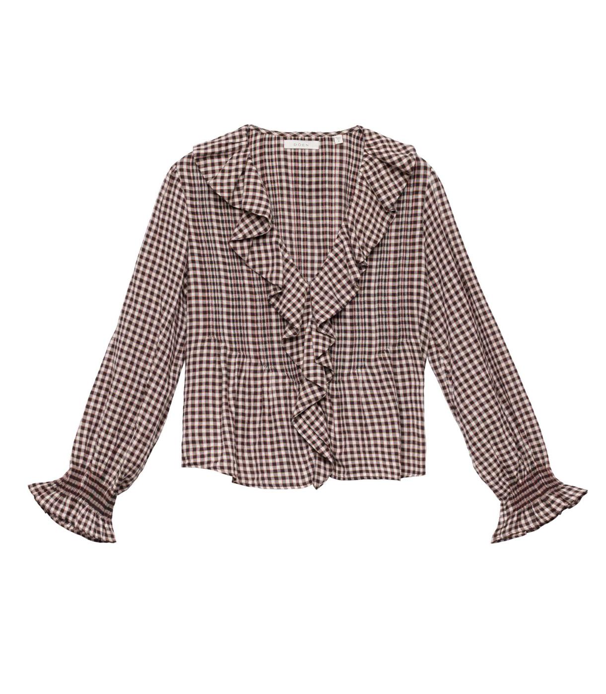 DÔEN Tops | Hardy Top Delphine Plaid - Women