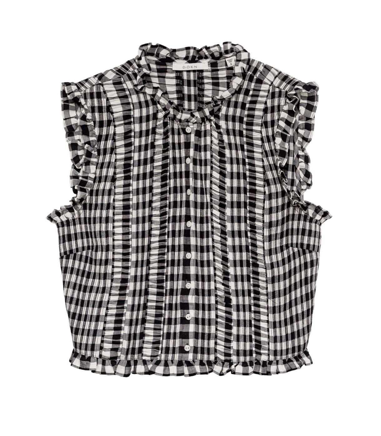 DÔEN Tops | Harietta Top Marilyn Gingham - Women