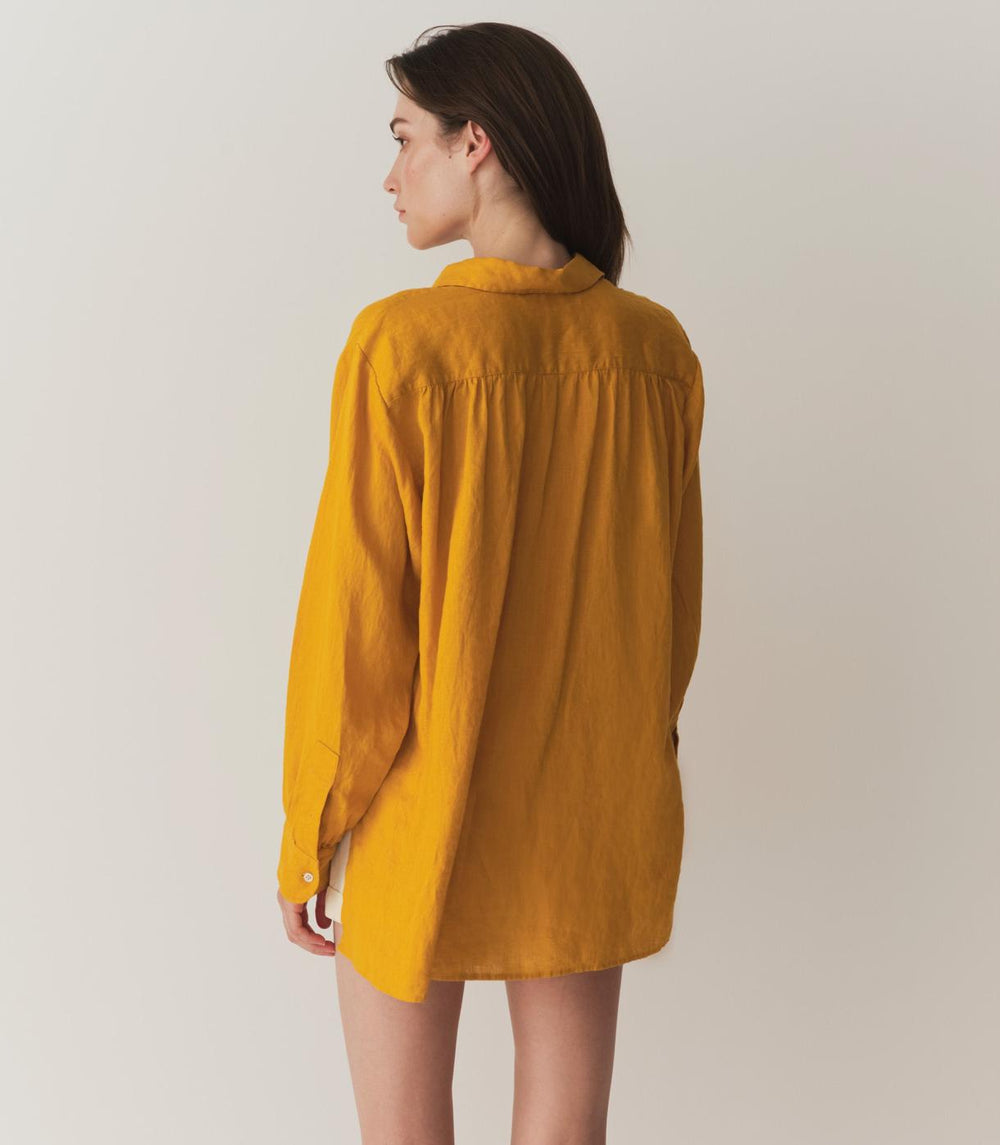 DÔEN Tops | Hava Linen Top Sunflower - Women