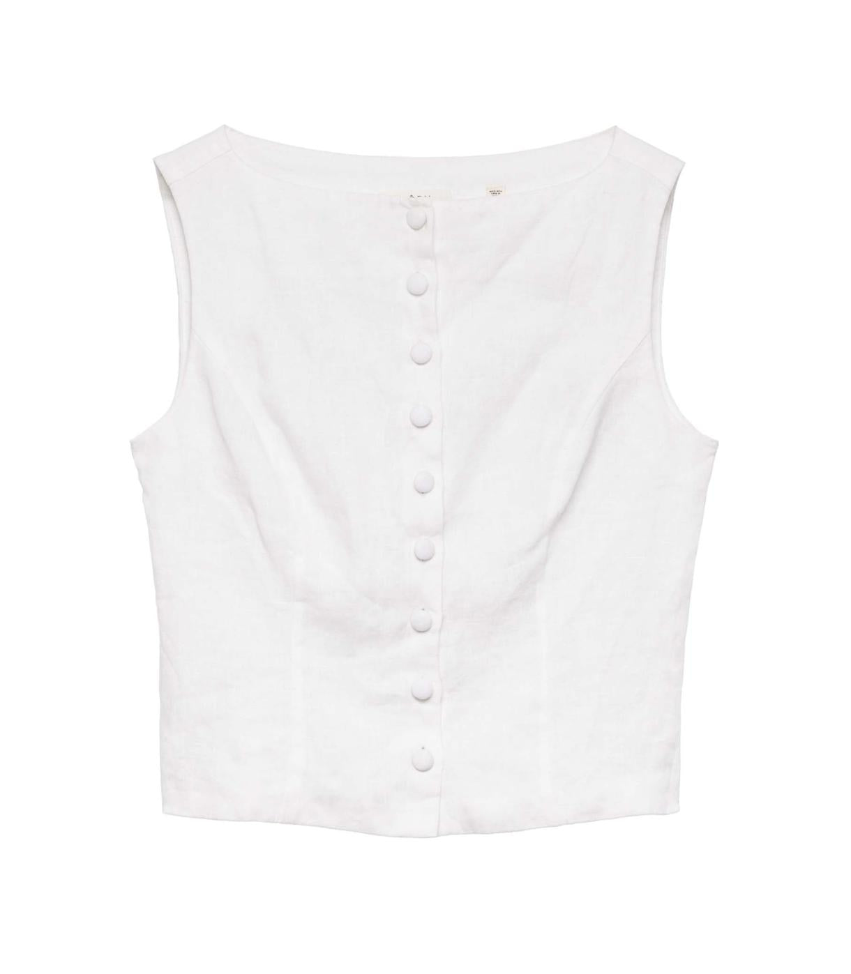 DÔEN Tops | Hayden Top Salt - Women