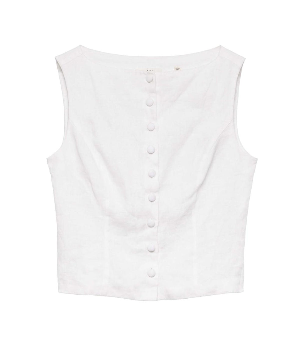 DÔEN Tops | Hayden Top Salt - Women
