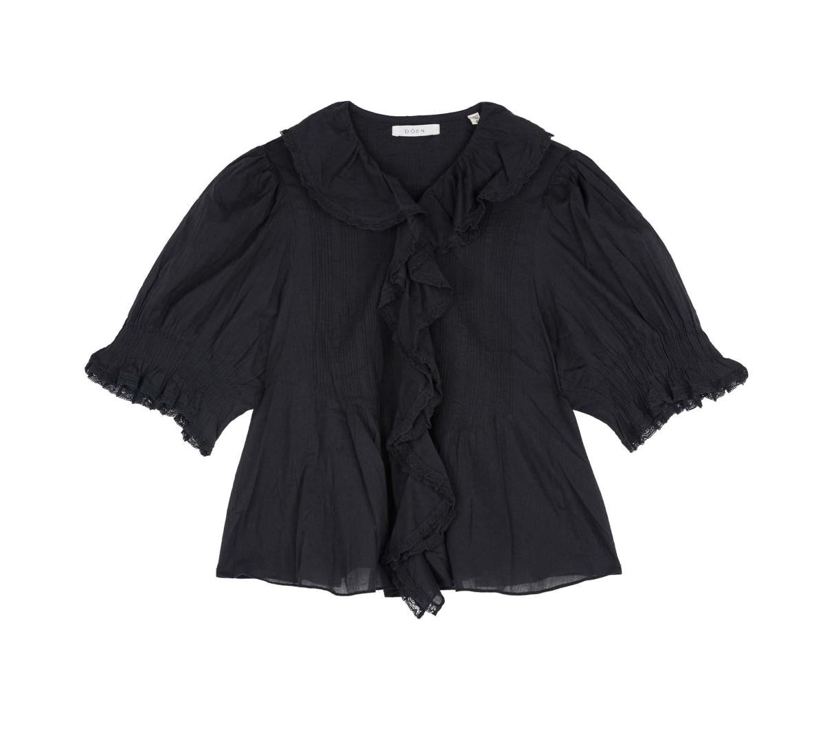 DÔEN Tops | Henri Top Black - Women