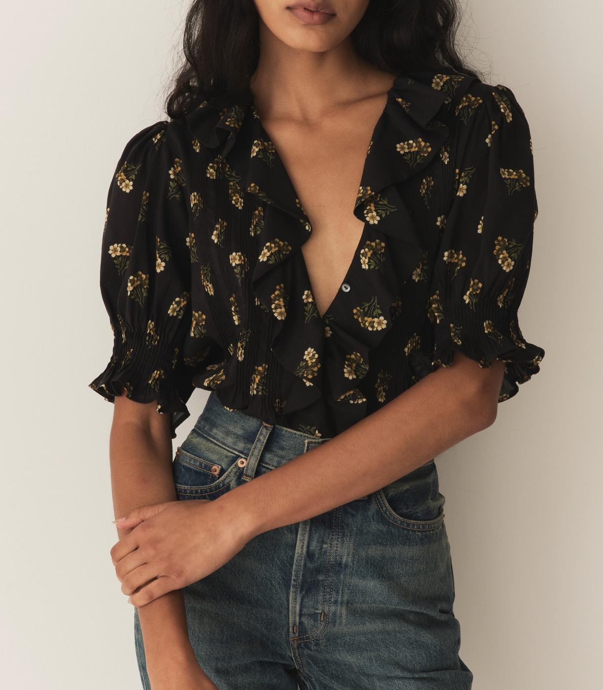 DÔEN Tops | Henri Top Buttercup Bouquet - Women