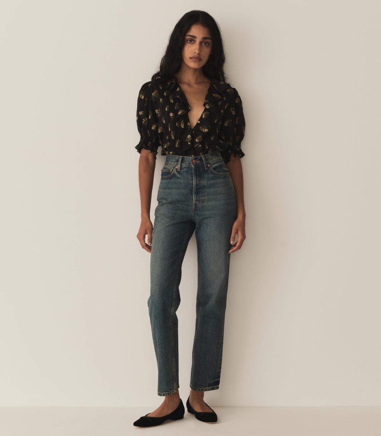 DÔEN Tops | Henri Top Buttercup Bouquet - Women