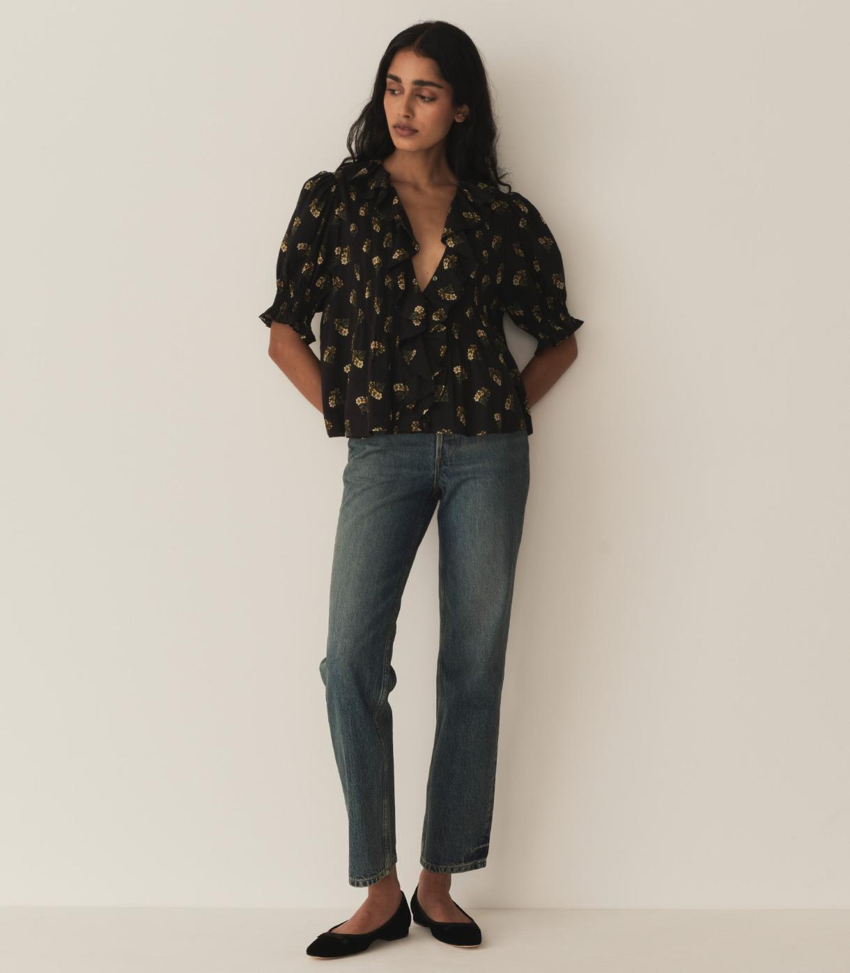 DÔEN Tops | Henri Top Buttercup Bouquet - Women