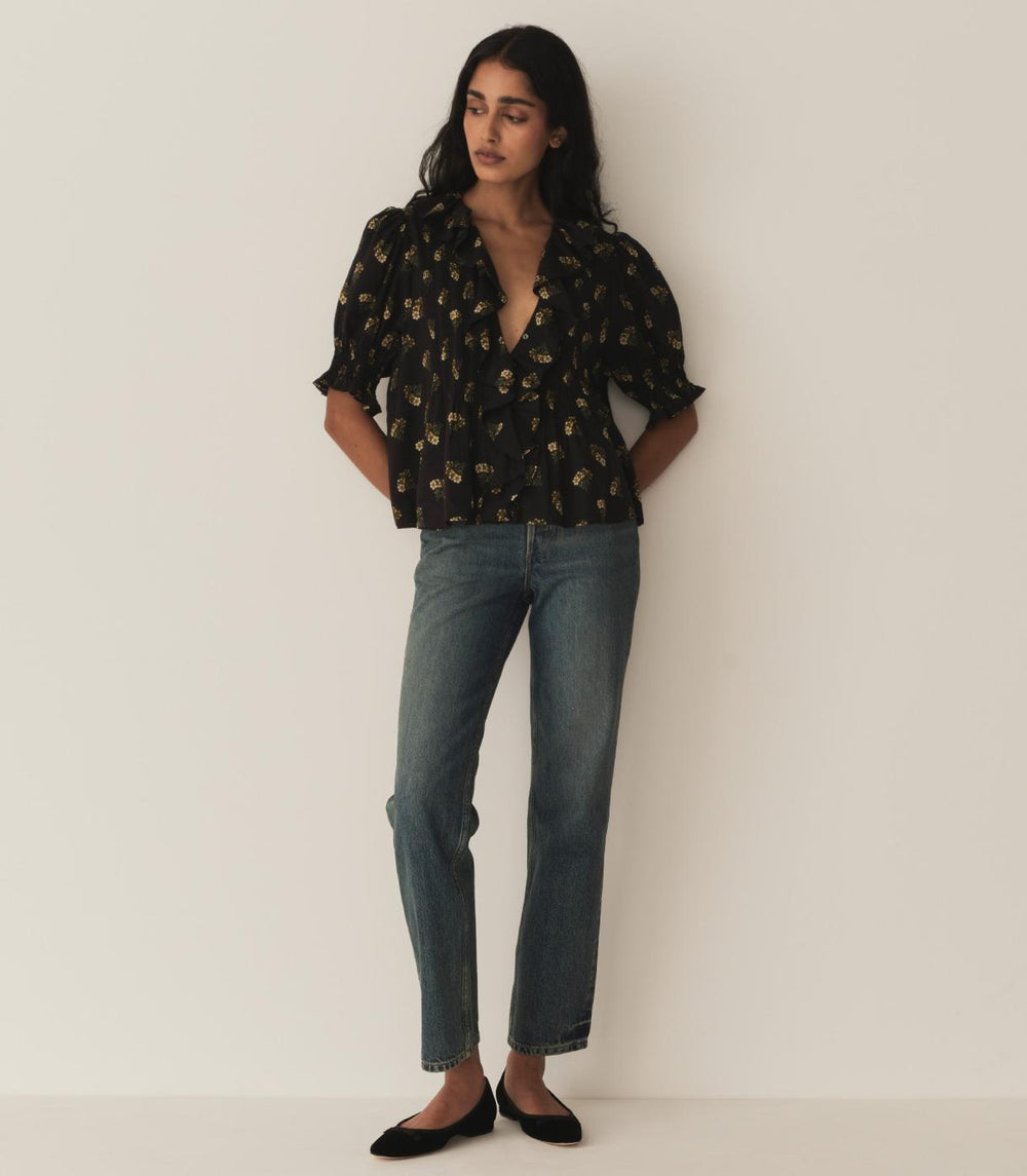 DÔEN Tops | Henri Top Buttercup Bouquet - Women