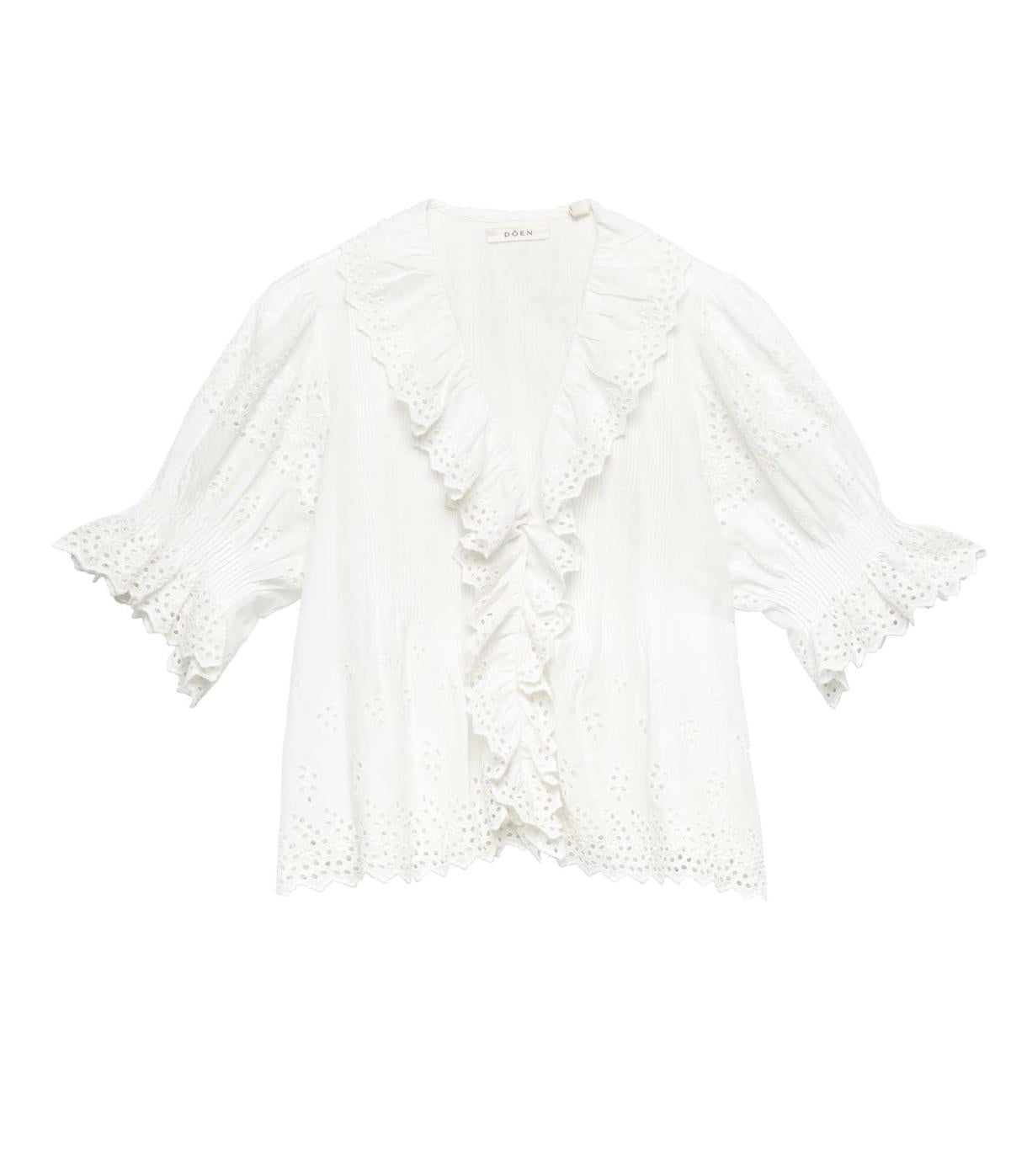 DÔEN Tops | Henri Top Salt Eyelet - Women