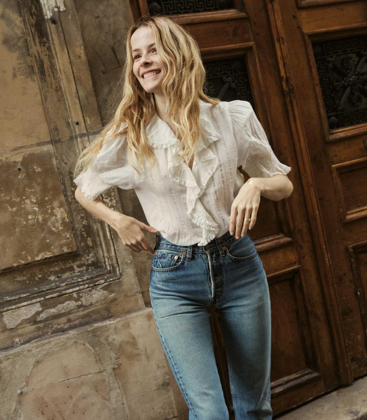 DÔEN Tops | Henri Top Salt - Women