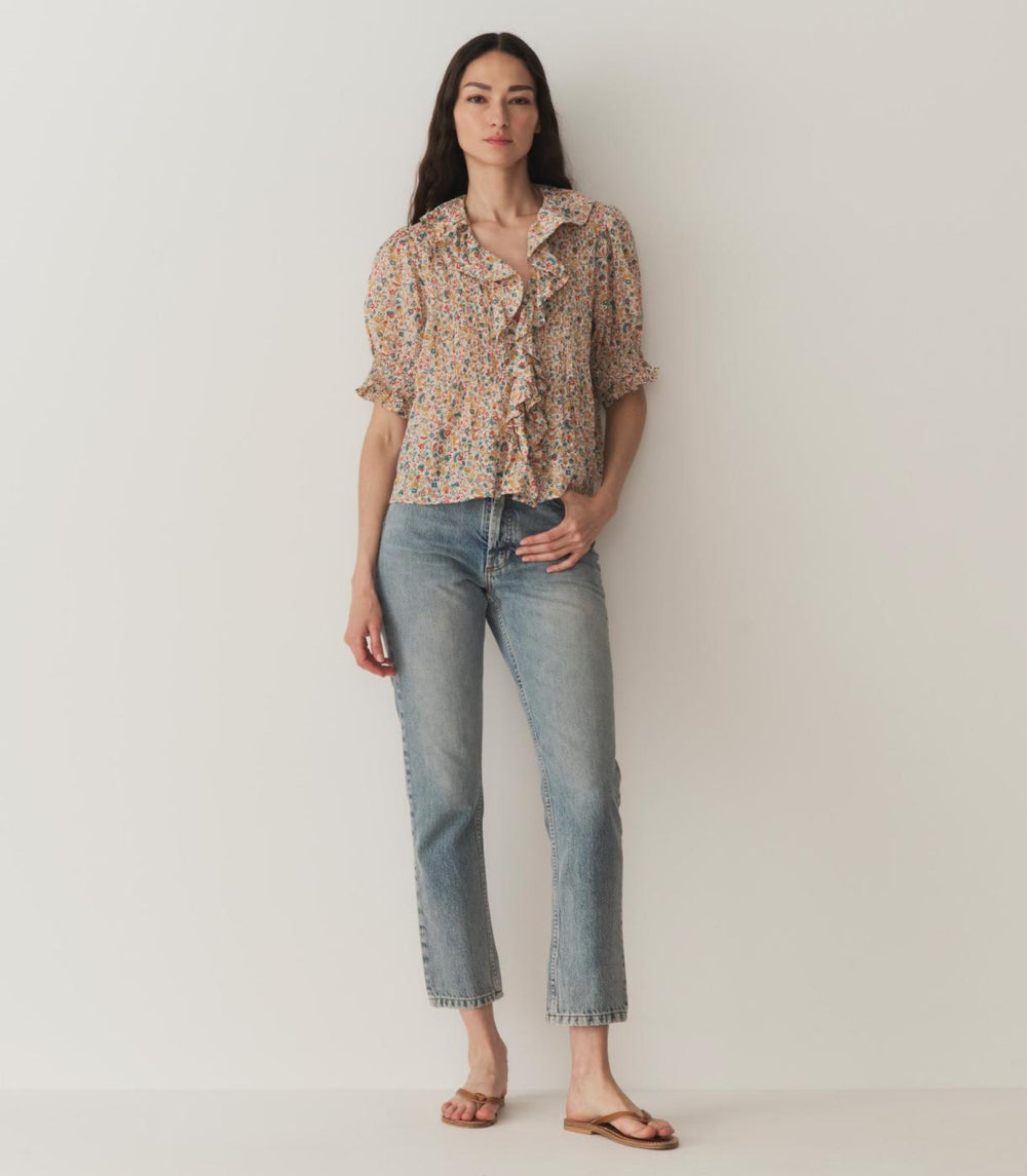 DÔEN Tops | Henri Top Wild Clover Floral - Women