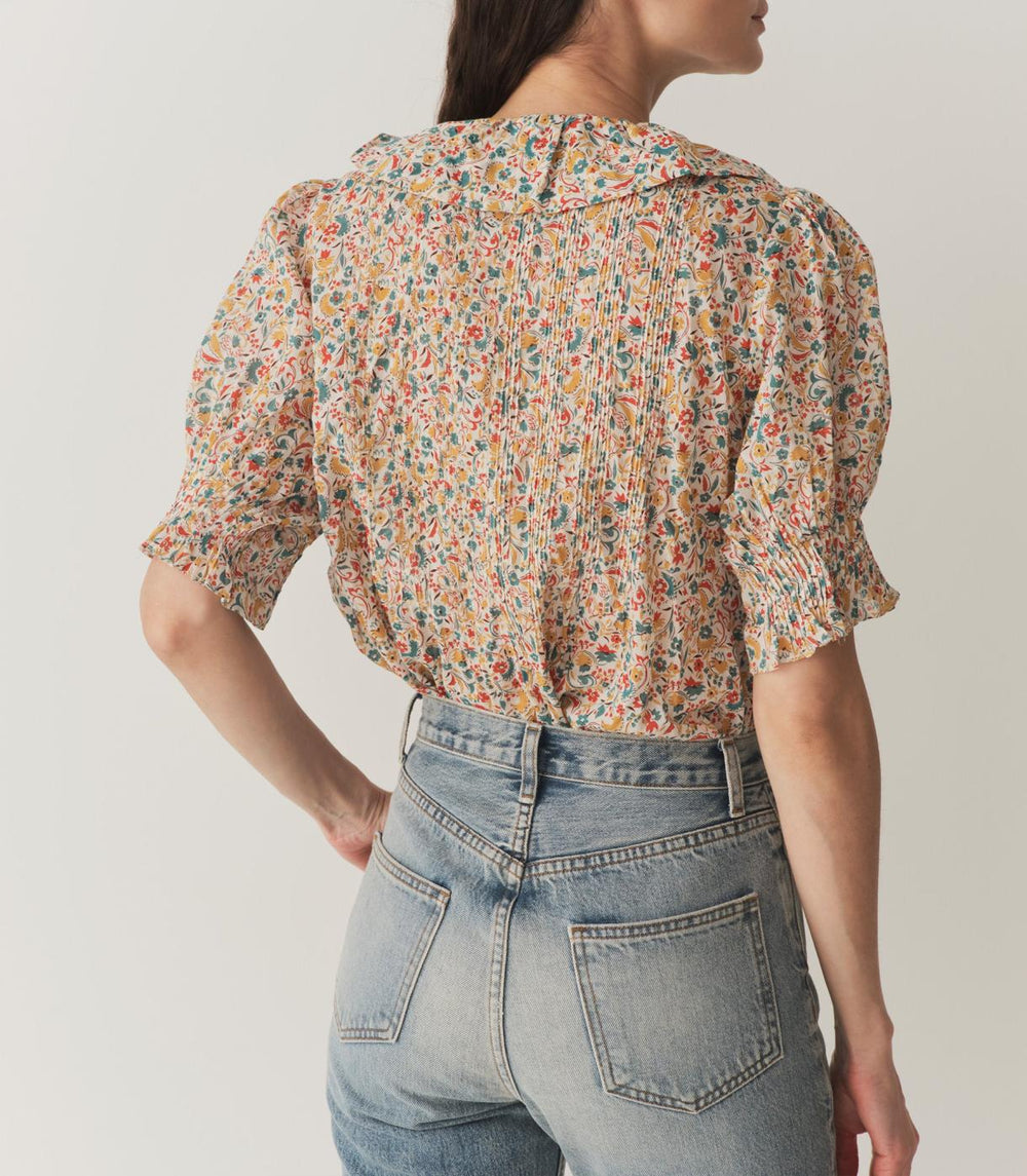 DÔEN Tops | Henri Top Wild Clover Floral - Women