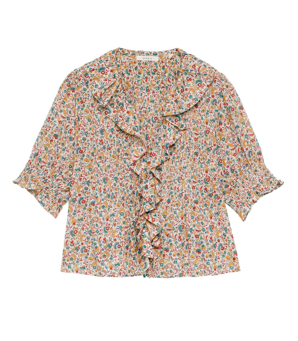 DÔEN Tops | Henri Top Wild Clover Floral - Women