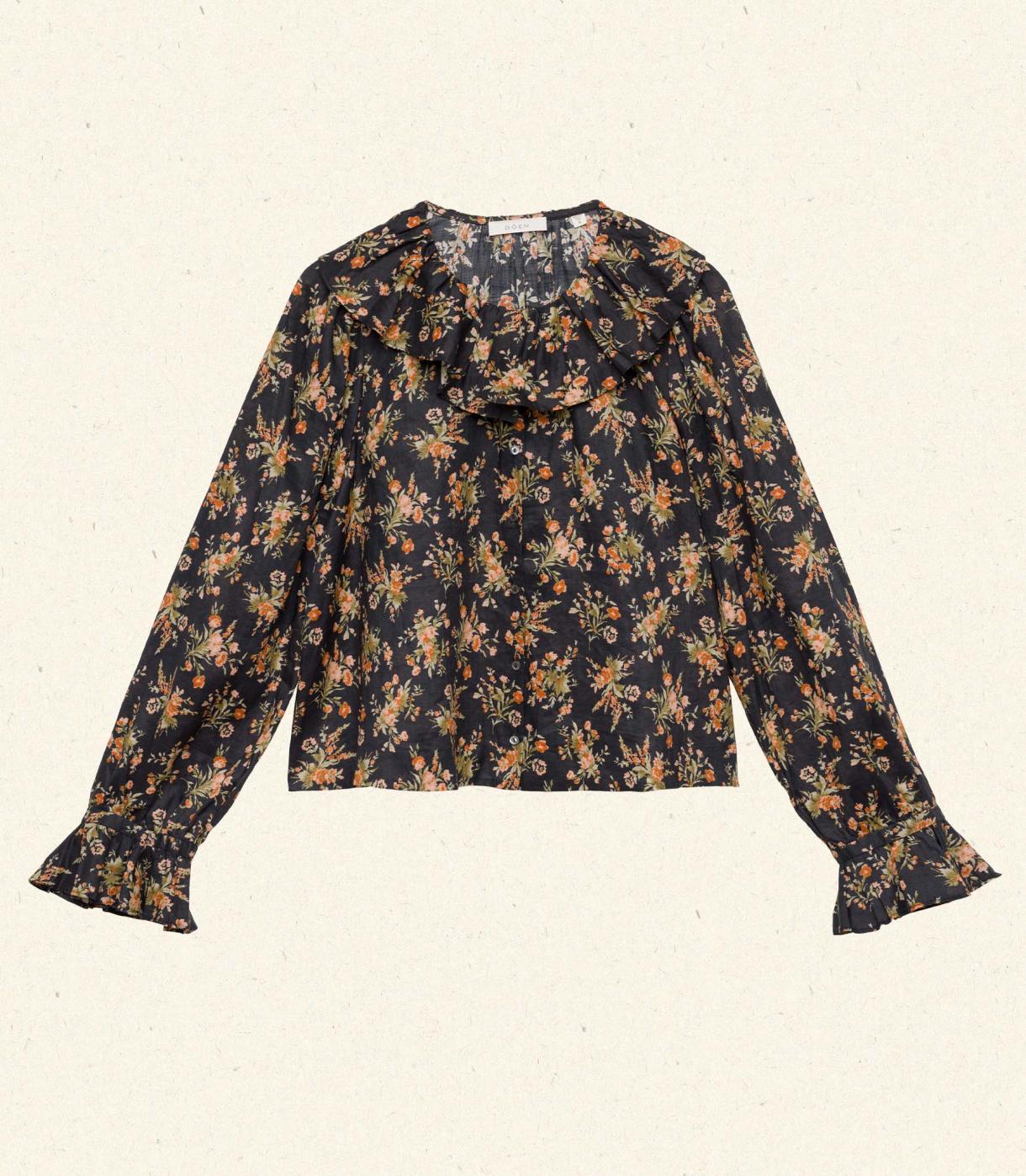 DÔEN Tops | Jamie Top Foxglove Floral - Women