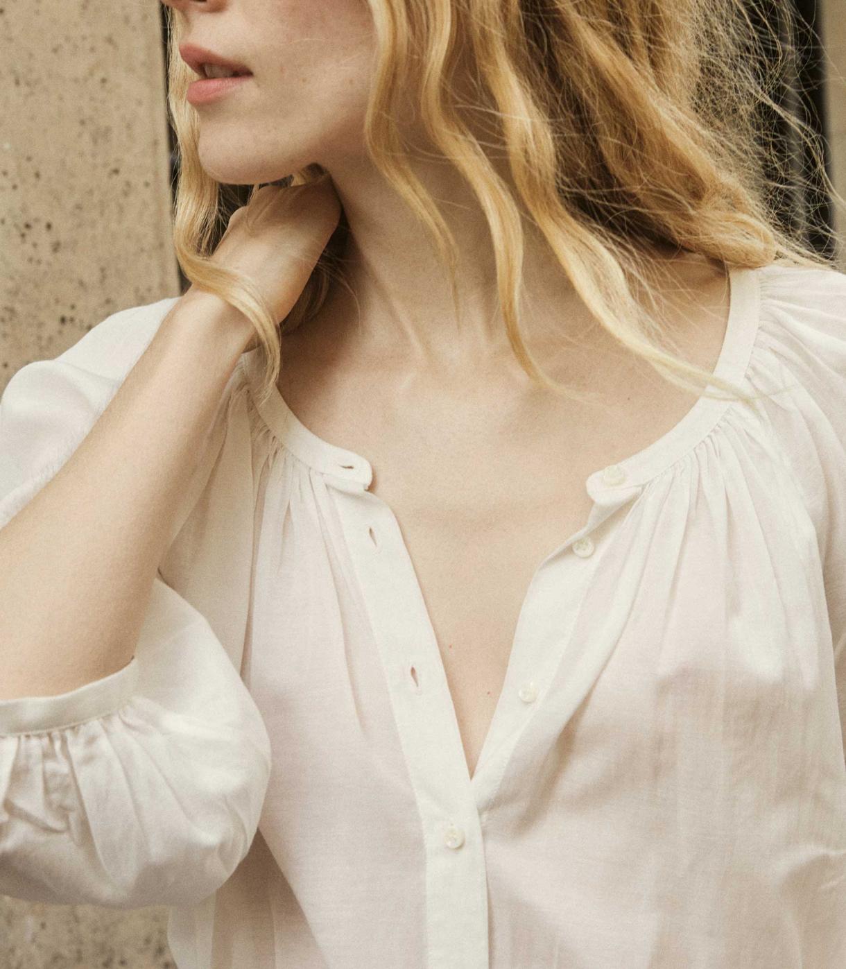 DÔEN Tops | Jiana Top Salt - Women