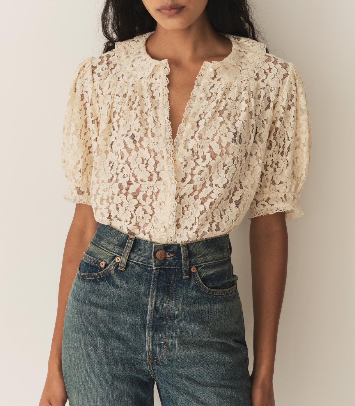 DÔEN Tops | Lenore Top Mother Of Pearl - Women