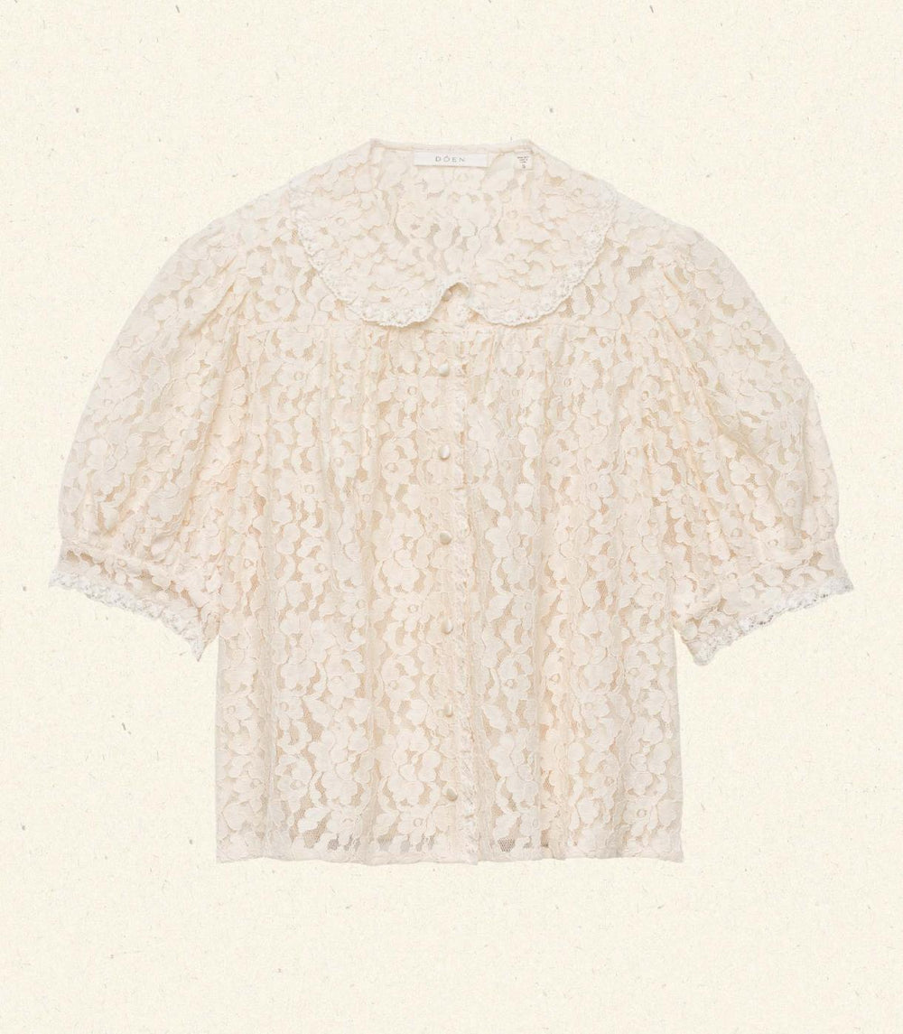 DÔEN Tops | Lenore Top Mother Of Pearl - Women