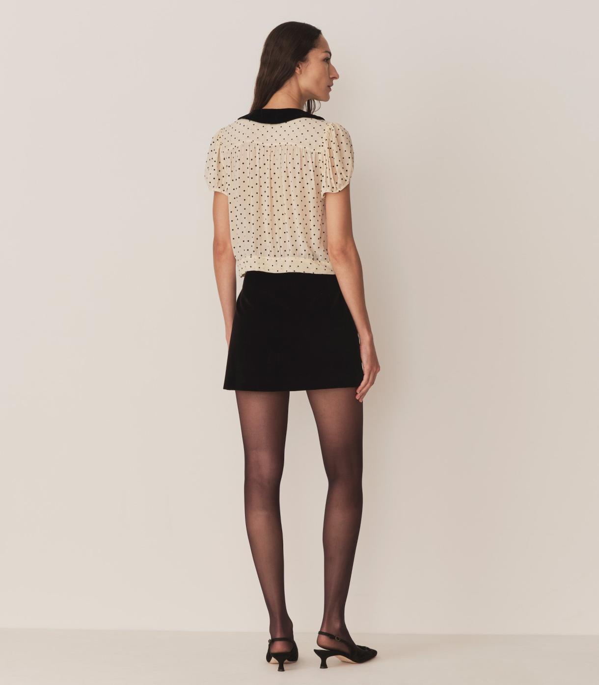 DÔEN Tops | Madeline Top Mother Of Pearl Dot - Women