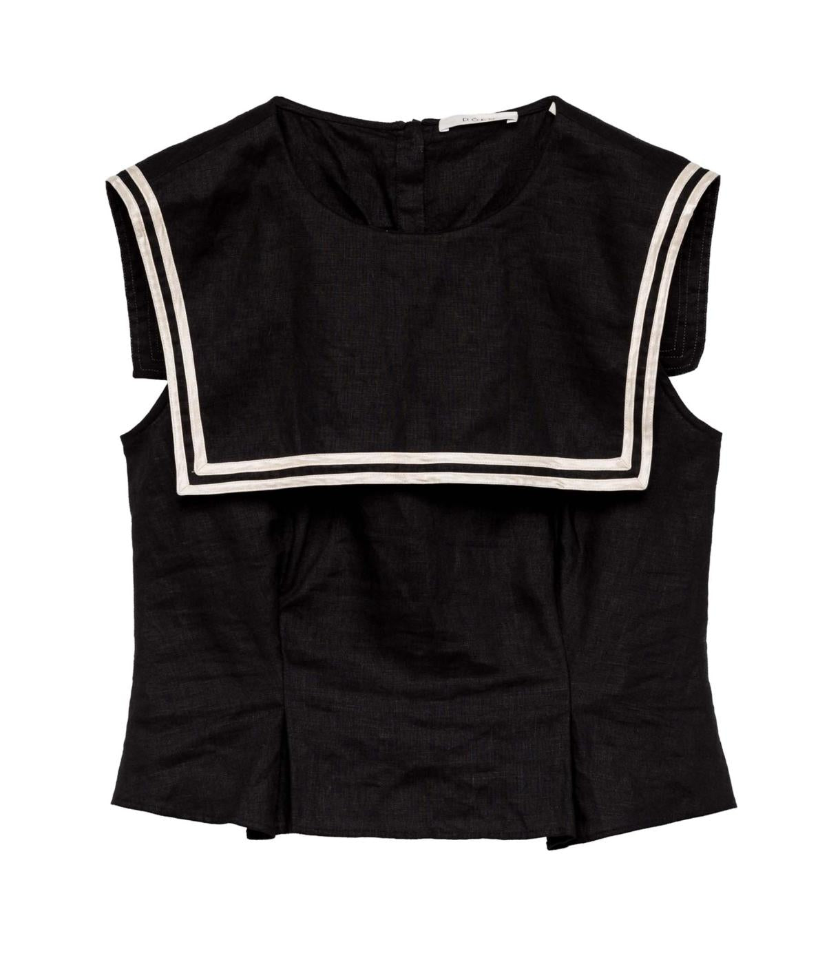 DÔEN Tops | Margie Top Black - Women