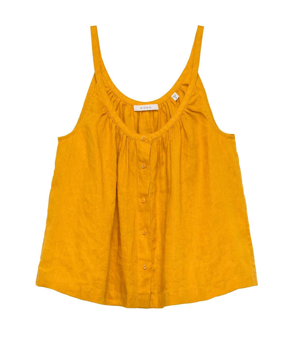 DÔEN Tops | Nalina Linen Top Sunflower - Women
