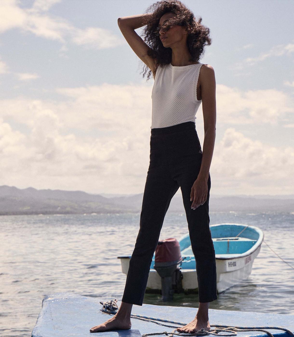 DÔEN Tops | Nerida Top Ivory - Women