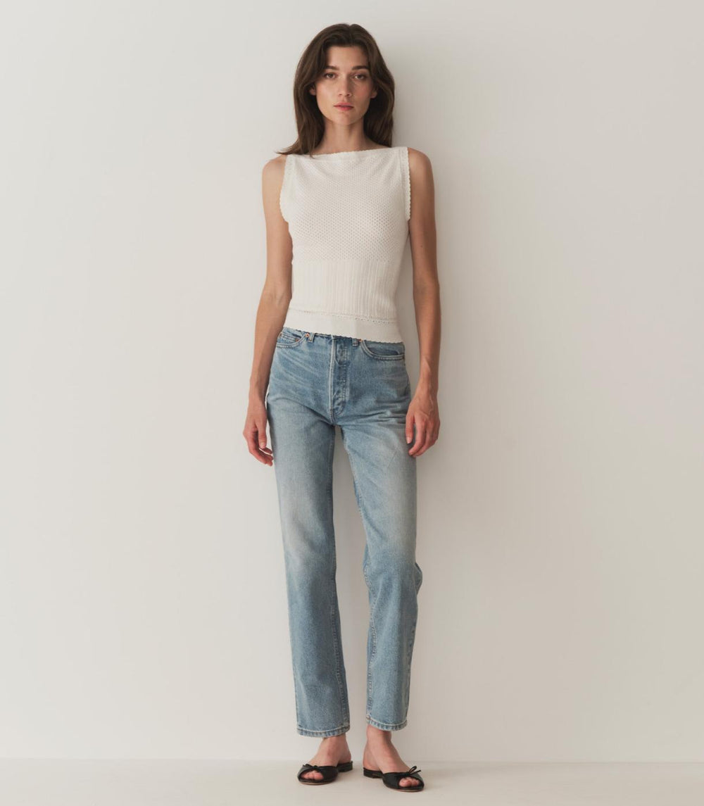 DÔEN Tops | Nerida Top Ivory - Women