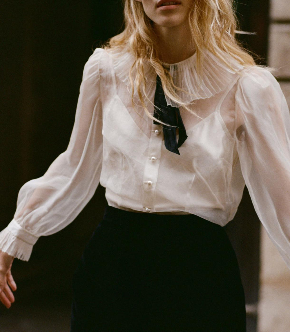 DÔEN Tops | Pascal Top Mother Of Pearl - Women