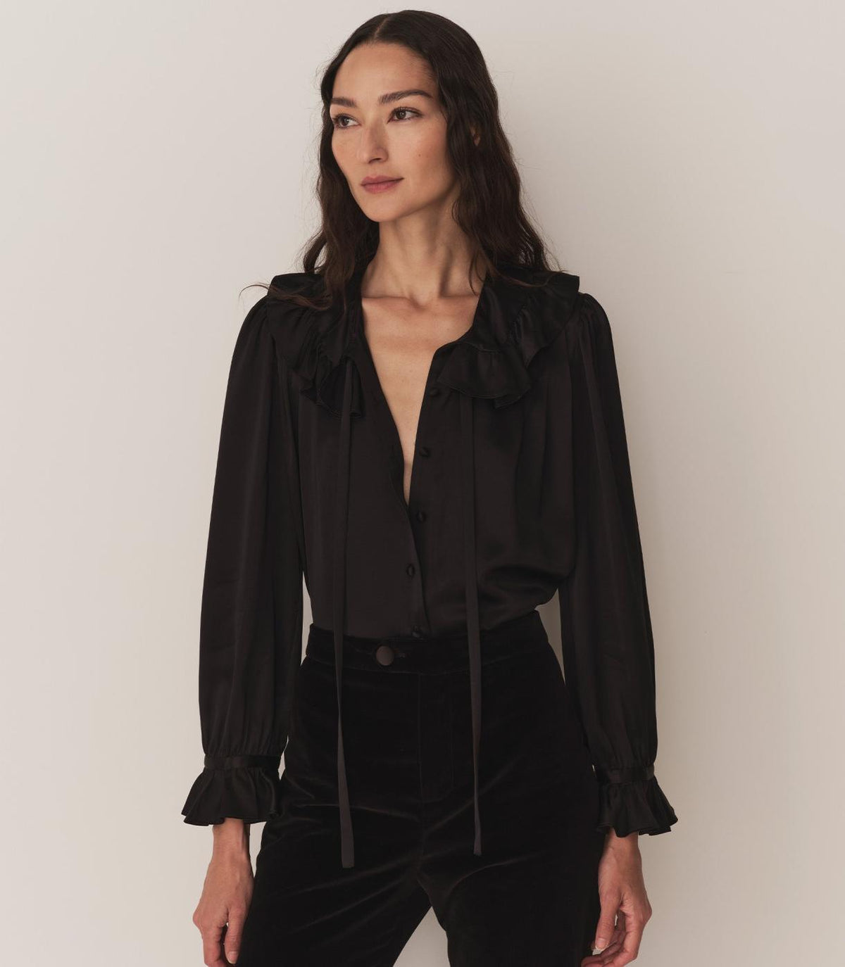 DÔEN Tops | Solange Top Black - Women