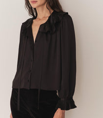 DÔEN Tops | Solange Top Black - Women